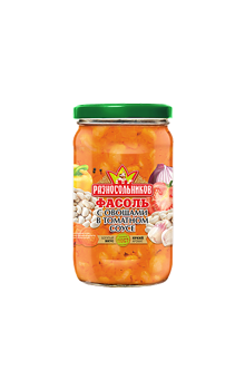 Фасоль с овощами