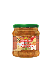 Суп грибной с булгуром