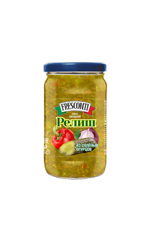 Релиш из соленых огурцов