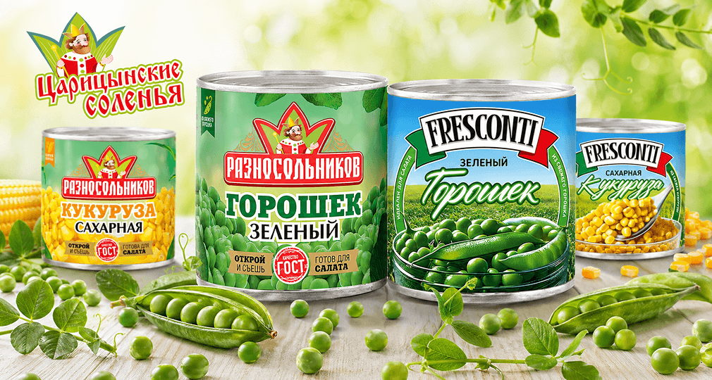 Зеленый горошек оптом